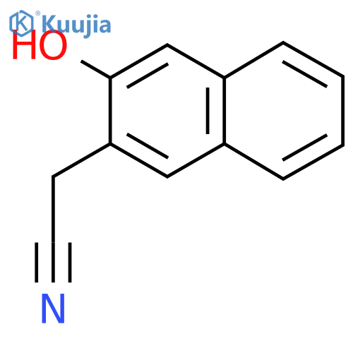 3-Naphthol-2-acetonitrile structure