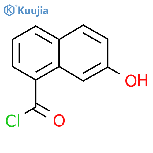 5-Naphthol-2-carbonyl chloride structure