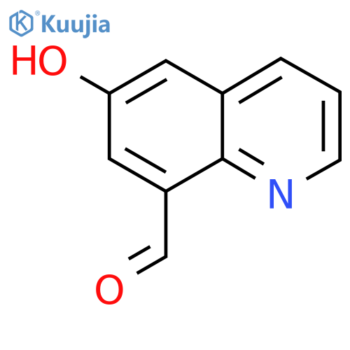 6-Hydroxyquinoline-8-carboxaldehyde structure