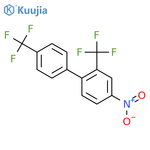 2,4'-Bis(trifluoromethyl)-4-nitrobiphenyl structure