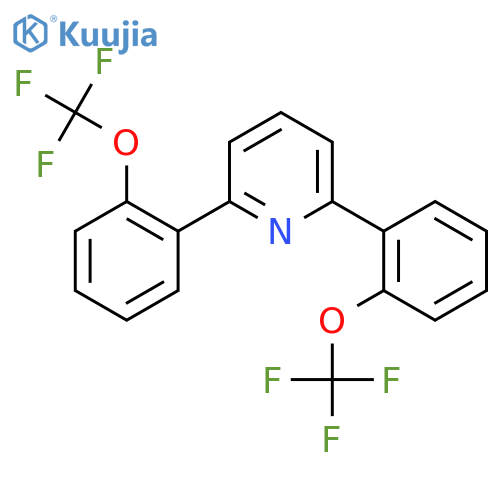 2,6-Bis(2-(trifluoromethoxy)phenyl)pyridine structure