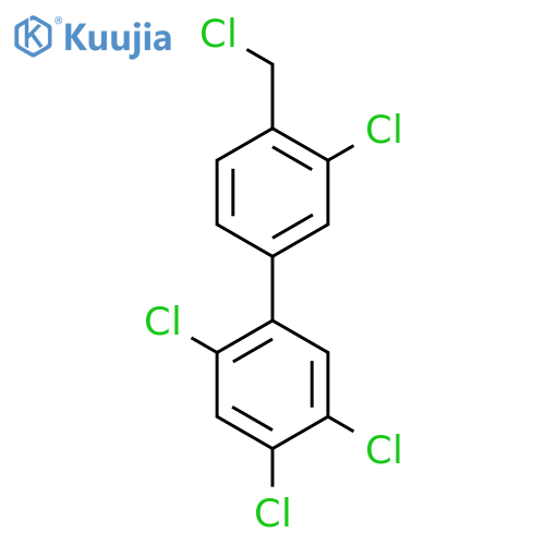 4'-Chloromethyl-2,4,5,3'-tetrachlorobiphenyl structure