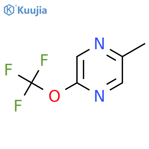 2-Methyl-5-(trifluoromethoxy)pyrazine structure