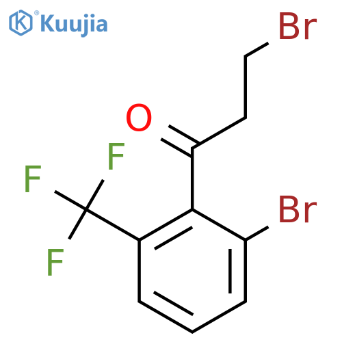 3,2'-Dibromo-6'-(trifluoromethyl)propiophenone structure