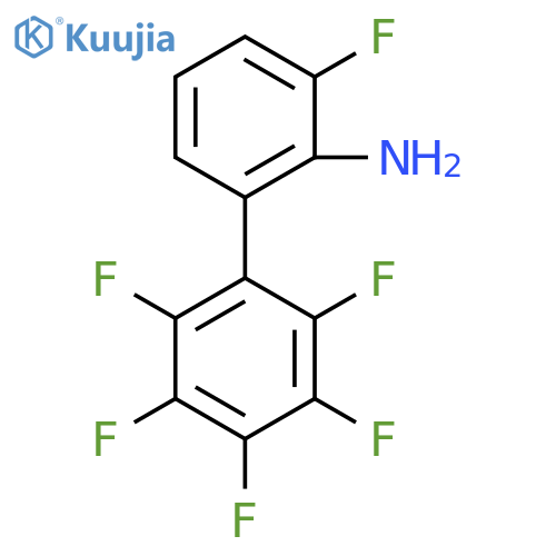 3,2',3',4',5',6'-Hexafluorobiphenyl-2-ylamine structure
