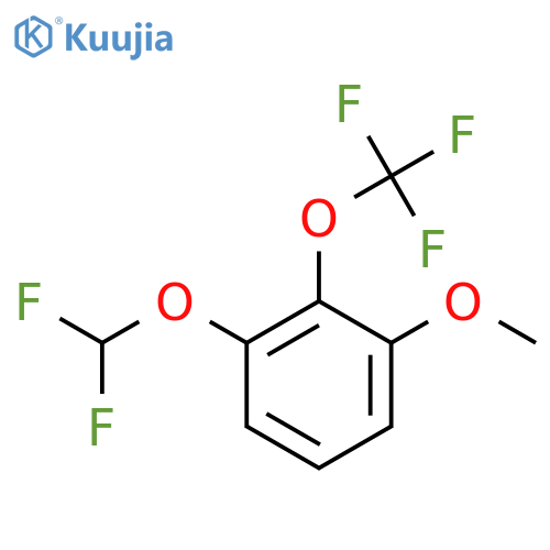 3-(Difluoromethoxy)-2-(trifluoromethoxy)anisole structure