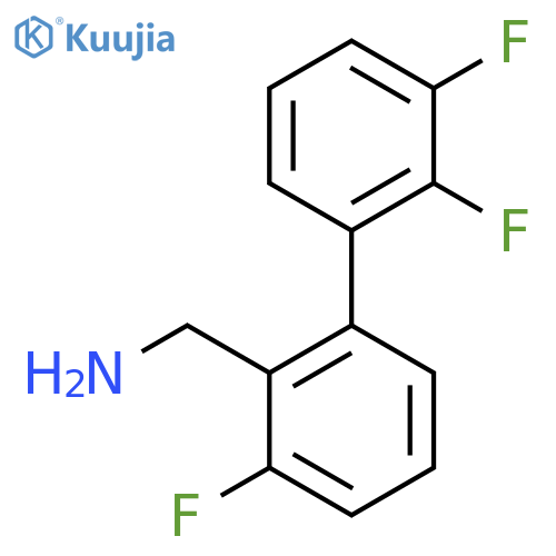 C-(3,2',3'-Trifluorobiphenyl-2-yl)-methylamine structure