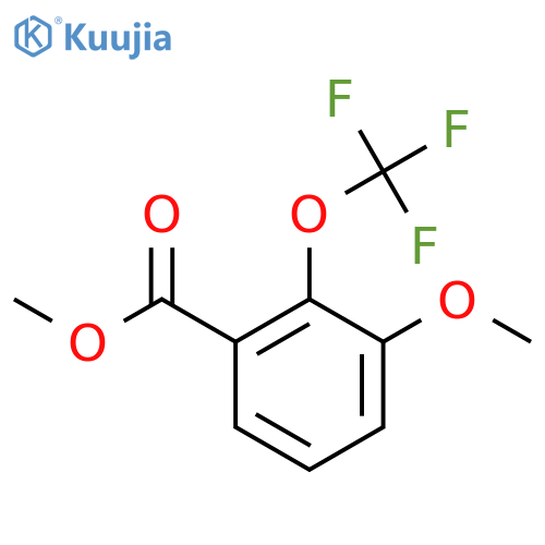 Methyl 3-methoxy-2-(trifluoromethoxy)benzoate structure