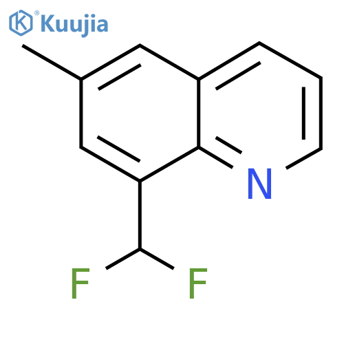 8-(Difluoromethyl)-6-methylquinoline structure