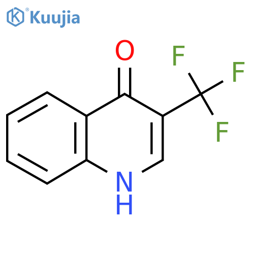 4-Hydroxy-3-(trifluoromethyl)quinoline structure