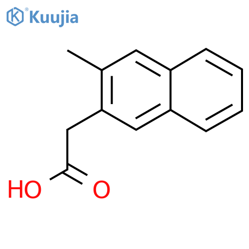 2-Methylnaphthalene-3-acetic acid structure