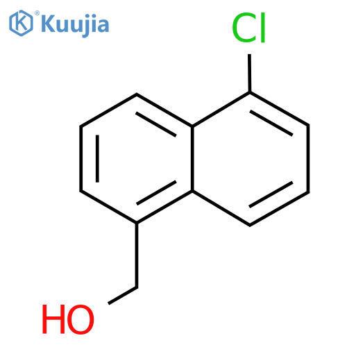 5-Chloronaphthalene-1-methanol structure