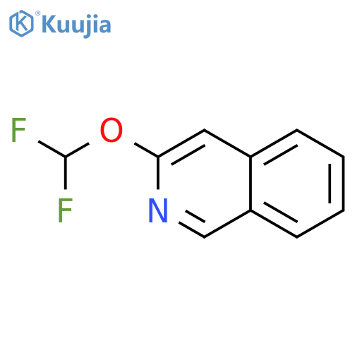 3-(Difluoromethoxy)isoquinoline structure