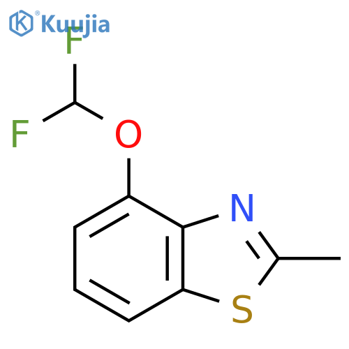 4-(Difluoromethoxy)-2-methylbenzothiazole structure