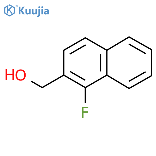 (1-Fluoronaphthalen-2-yl)methanol structure