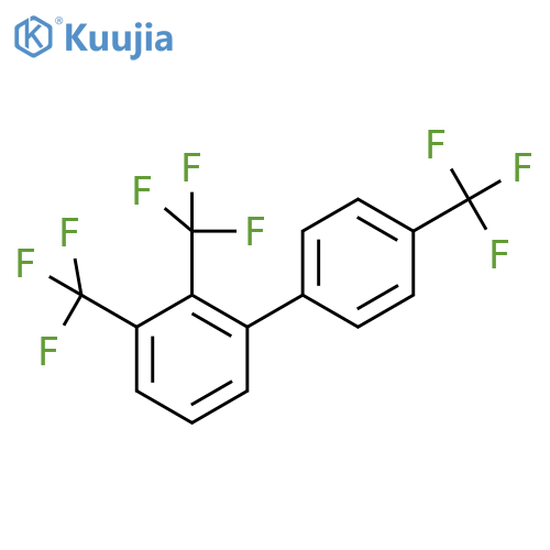 2,3,4'-Tris-(trifluoromethyl)biphenyl structure