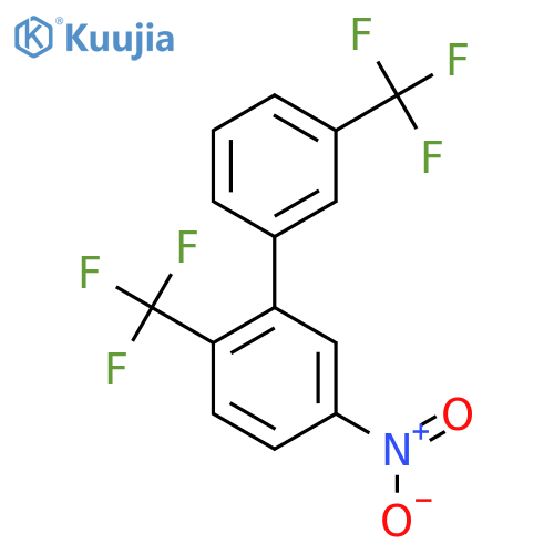 2,3'-Bis(trifluoromethyl)-5-nitrobiphenyl structure