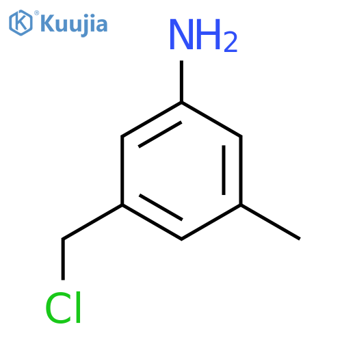 3-(Chloromethyl)-5-methylaniline structure