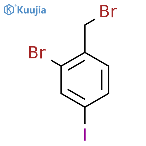2-Bromo-1-(bromomethyl)-4-iodobenzene structure