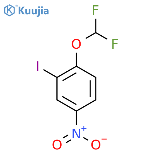 4-(Difluoromethoxy)-3-iodonitrobenzene structure