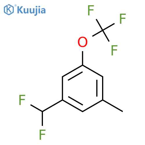 3-(Difluoromethyl)-5-(trifluoromethoxy)toluene structure