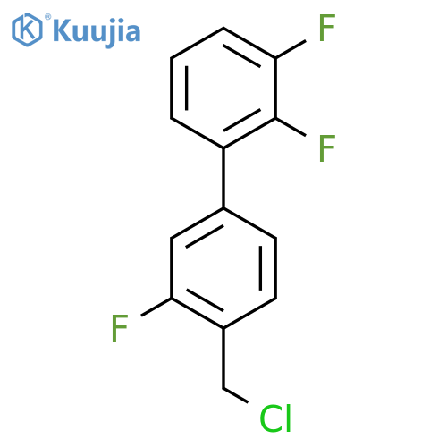 4'-Chloromethyl-2,3,3'-trifluorobiphenyl structure