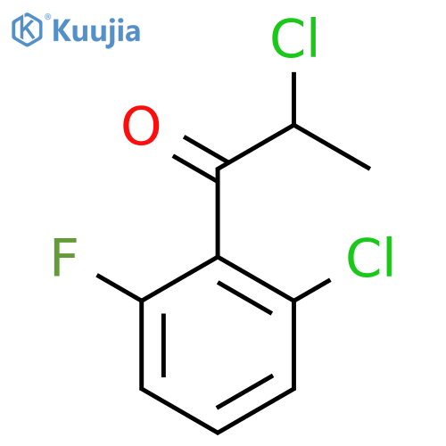 2,2'-Dichloro-6'-fluoropropiophenone structure
