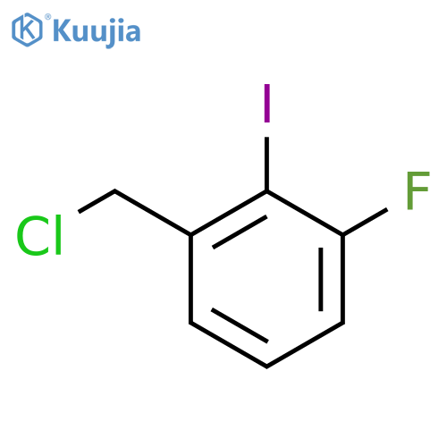 1-(chloromethyl)-3-fluoro-2-iodobenzene structure