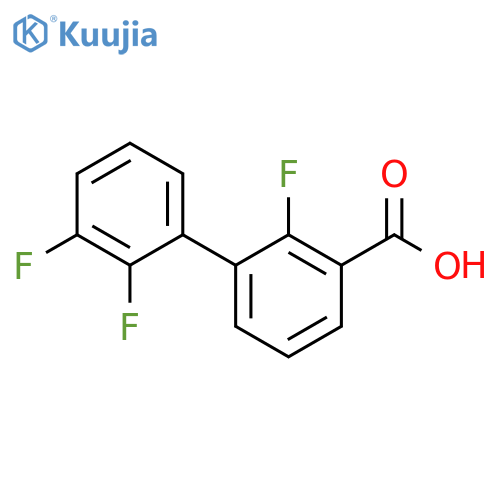 2,2',3'-Trifluorobiphenyl-3-carboxylic acid structure