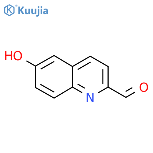 6-Hydroxyquinoline-2-carboxaldehyde structure