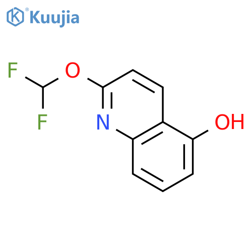 2-(Difluoromethoxy)quinolin-5-ol structure