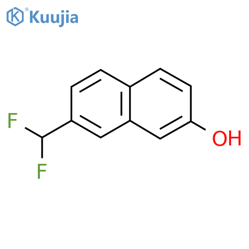 7-(Difluoromethyl)naphthalen-2-ol structure