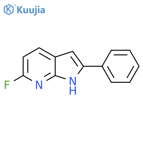 6-Fluoro-2-phenyl-1H-pyrrolo[2,3-b]pyridine structure