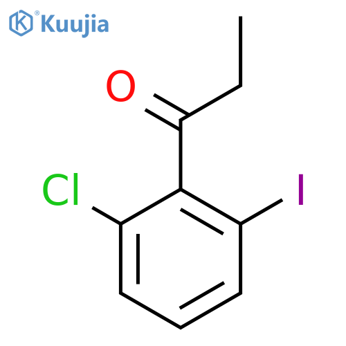 2'-Chloro-6'-iodopropiophenone structure