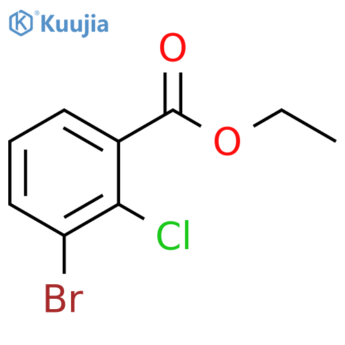 ethyl 3-bromo-2-chlorobenzoate structure
