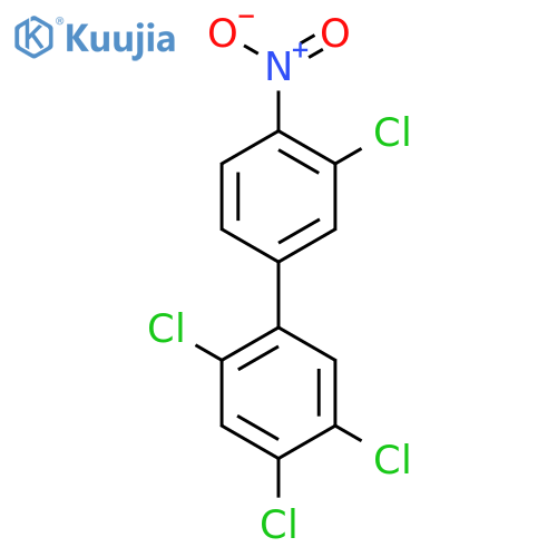 4'-Nitro-2,4,5,3'-tetrachlorobiphenyl structure