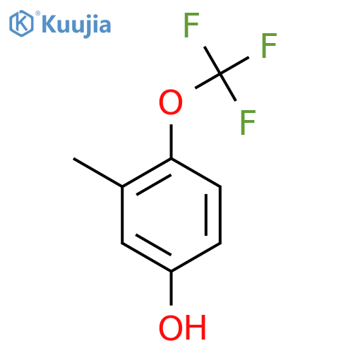 3-Methyl-4-(trifluoromethoxy)phenol structure