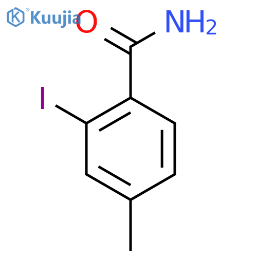 2-Iodo-4-methylbenzamide structure