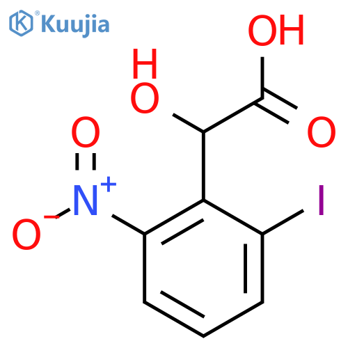 2-Iodo-6-nitromandelic acid structure