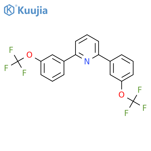 2,6-Bis(3-(trifluoromethoxy)phenyl)pyridine structure