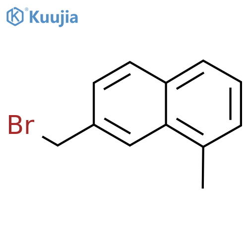 7-(Bromomethyl)-1-methylnaphthalene structure