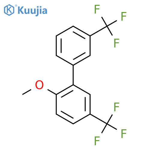 5,3'-Bis(trifluoromethyl)-2-methoxybiphenyl structure