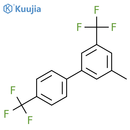 5,4'-Bis(trifluoromethyl)-3-methylbiphenyl structure