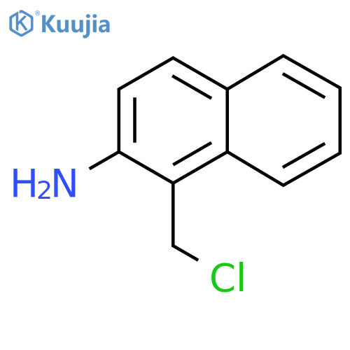 2-Amino-1-(chloromethyl)naphthalene structure