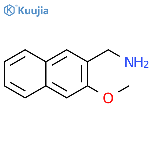(3-Methoxynaphthalen-2-yl)methanamine structure