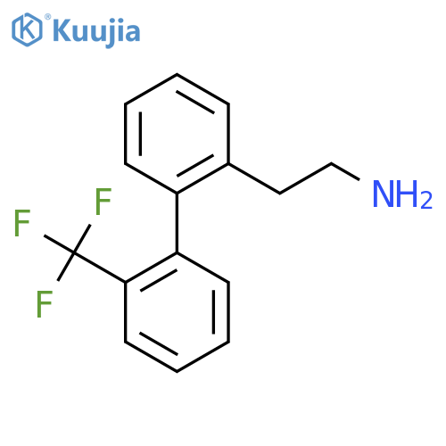 2-(2'-(Trifluoromethyl)biphenyl-2-yl)-ethylamine structure