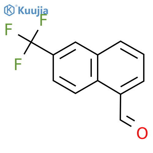 2-(Trifluoromethyl)naphthalene-5-carboxaldehyde structure