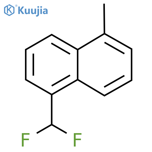 1-(Difluoromethyl)-5-methylnaphthalene structure