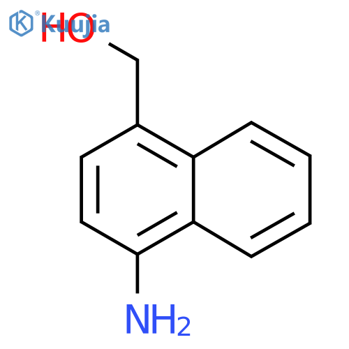 (4-Aminonaphthalen-1-yl)methanol structure