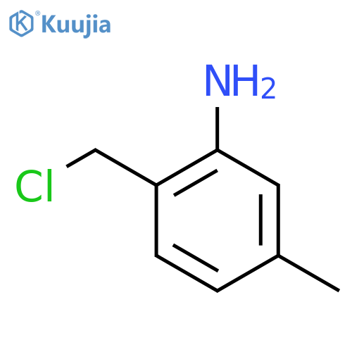 2-Amino-4-methylbenzyl chloride structure